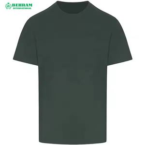 เสื้อยืดคอกลมผู้ชาย ผ้าฝ้ายทรงปกติ สวมใส่สบาย มีโลโก้ด้านหน้า เป็นมิตรต่อสิ่งแวดล้อมและป้องกันการยับ ผลิตจากผ้าฝ้าย 100% ผลิตในประเทศปากีสถาน - Product Image 5