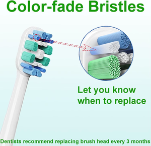 หัวแปรงสีฟันแบบหมุนได้ Tarter Erase รุ่น Refills Generic สำหรับแปรงสีฟันไฟฟ้า Oral Bs ขายส่งจากโรงงาน OEM - Product Image 5