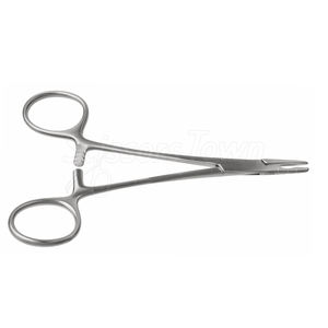 Soporte de aguja Neivert 5 pulgadas suave con anillo compensado de ranura instrumento Médico Quirúrgico de acero inoxidable - Product Image 3