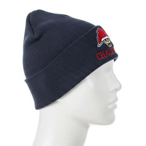 Bonnet unisexe brodé en acrylique, bonnet tricoté chaud d'hiver, bonnet extensible, accessoire de streetwear pour l'extérieur - Product Image 3