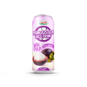 NAWON Jugo de Mangostán Enlatado con Pulpa 500ml, 100% Jugo de Fruta, Precio Económico, Productos de Venta Caliente, OEM ODM HALAL GMP ISO - Product Image 5