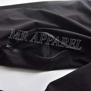 กางเกงกันหิมะสีดำทันสมัยพร้อมกางเกงเล่นสกีกันหนาวพิมพ์ลายไวนิลสีทองกันน้ำ - Product Image 5