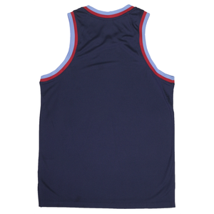 Maillots de basket-ball sans manches respirants personnalisés, uniformes 100% polyester, vêtements d'équipe unisexes avec logo personnalisé - Product Image 2