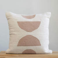 Housses de coussin décoratives Kilim Berber, motif marocain à pois, Sabra Cactus, taies d'oreiller en coton faites à la main, 50x50cm, vente en gros