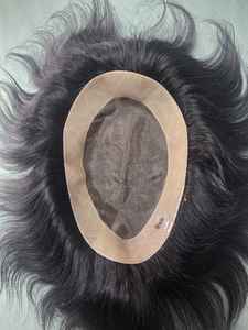 วิกผมและทูเป้สำหรับผู้ชาย Taz Hair Indian Remy Hair แบบฐานโมโน - เนื้อผ้านุ่ม น้ำหนักเบา เป็นมิตรกับสิ่งแวดล้อม - Product Image 6