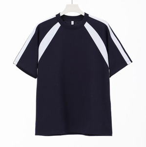 เสื้อโปโลผู้ชายขนาดใหญ่พิเศษเสื้อยืดผ้าฝ้ายโพลีเอสเตอร์สีพื้น - Product Image 1