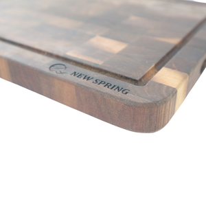 Vente en gros, ensemble de blocs à découper de cuisine en bois de noyer rectangle de 2.0cm d'épaisseur écologique, planche à découper durable pour restaurant - Product Image 4