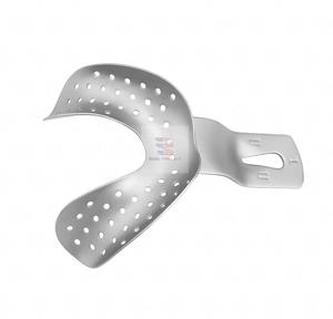 Bandeja de impresión dental perforada de acero inoxidable - Product Image 3