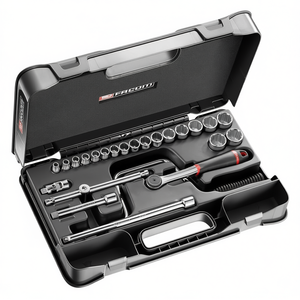 Juego de Llaves de Tubo Facom de 3/8'' Métricas de 12 Puntas, Colección de 24 Piezas - Product Image 2