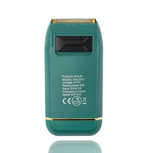 Rasoir électrique professionnel pour hommes avec double grille et double lame, tondeuse à cheveux pour hommes chauves, fournitures de barbier - Product Image 6