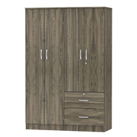 FURNIZONE 1210 Armoire de chambre moderne en panneaux de bois multifonctionnelle avec un design élégant, plusieurs couleurs au choix pour une utilisation en hôtel ou en appartement