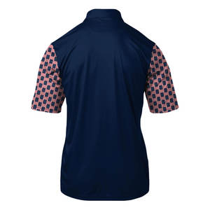 Alta calidad de los hombres bordados patrón sólido Golf solapa Diseño personalizado Casual Smart Jersey para Polo camisa al por mayor - Product Image 4