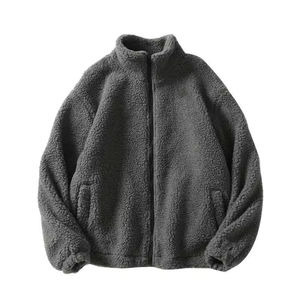 Stylish Thermal Fleece Winter <b>Jacket</b> with Hood for <b>Men</b> Women Warm Outdoor Sportswear Breathable Wind Resistant Outerwear - Product Image 4