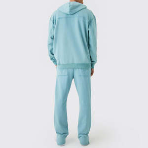 Nouveauté 2026 Jogging sur mesure grande taille pour homme en denim délavé de haute qualité Jogging sur mesure pour homme en denim délavé - Product Image 6