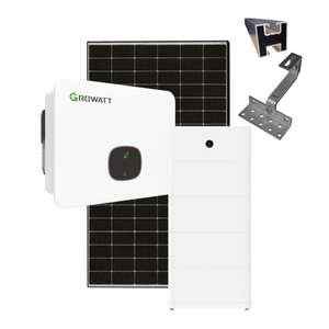 Système PV complet de 20 kWp avec onduleur hybride Growatt et sous-structure - Product Image 1