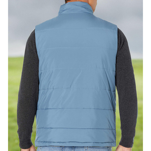 Chaqueta Acolchada Personalizada, Chaqueta de Burbujas, Relleno Grueso de Plumón, Ropa de Abrigo de Invierno, Chaleco Transpirable Informal para Hombre - Product Image 5