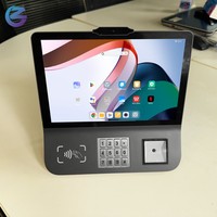 Machine de point de vente Android de 10.1 pouces pour la commande numérique murale en libre-service et l'utilisation de l'automatisation intelligente des restaurants
