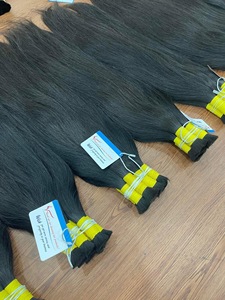 Hot Item 2026 Vietnamese Human Bulk Hair Extensions Raw Cuticle Aligned Texture No <b>Tangle</b> No Shedding - Product Image 2
