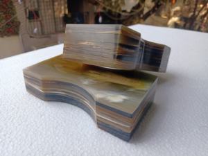 ด้ามจับเขาควายธรรมชาติแบบชั้นตามสั่งเหมาะสำหรับใช้เป็นที่จับมีดเหมาะสำหรับขายต่อ - Product Image 4