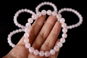 Top Bulk Selling Rose Quartz 8mm Everyday Wear Pink Color Round Beaded <b>Bracelet</b> Natural <b>Healing</b> Crystals For Jewelry Meditation - Product Image 5