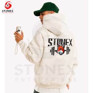 เสื้อฮู้ดพิมพ์ลายโลโก้กราฟิกสำหรับผู้ชายเสื้อผ้าแนวสตรีทพิมพ์ลายกรดสำหรับฤดูหนาวพิมพ์ดิจิตอล - Product Image 3