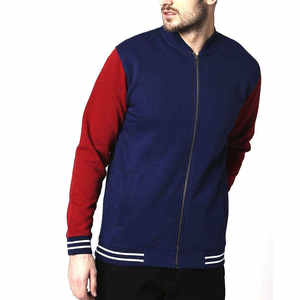 แจ็คเก็ตวาร์ซิตี้คุณภาพสูงสำหรับผู้ชาย คอลเลคชั่นใหม่ล่าสุดสำหรับฤดูหนาว ระบายอากาศได้ดี ปรับขนาดได้ แจ็คเก็ตเบสบอลสไตล์วิทยาลัยสำหรับผู้ชาย - Product Image 5