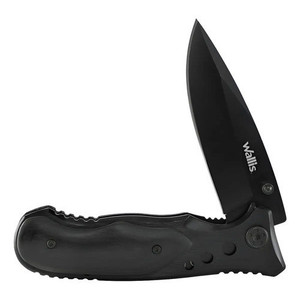 Coltello con serratura Wallis K900486 con manico in legno d'ulivo e lama in acciaio - Product Image 1