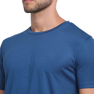 T-shirts de sport épais pour hommes, prix de gros, personnalisables, 100 % polyester, haute qualité, vierges, col rond, impression 3D frontale rapide - Product Image 6