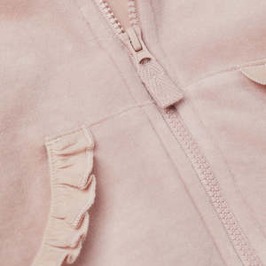 Couleurs personnalisées brodé Stonewashed automne pull à capuche avec short pour enfants à manches longues poches à capuche en coton biologique - Product Image 6