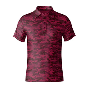 Polo de golf personalizado para hombre, camiseta de rendimiento de tacto fresco de secado rápido de poliéster Spandex - Product Image 4