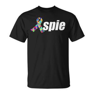 T-Shirt Aspie a Maniche Corte con Collo Rotondo Unisex per Adulti, Abbigliamento Promozionale con Stampa Serigrafica - Product Image 1