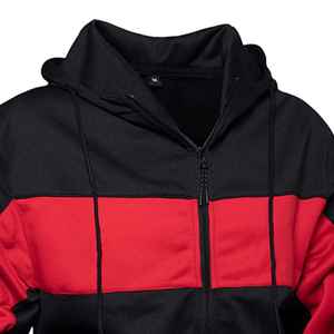 Vente en gros French Terry Causal Full Zip Up Sweat à capuche avec cordon Sweat-shirt avec poches Sweats à capuche Hommes 2025 - Product Image 4
