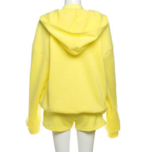 Conjunto Deportivo de Invierno Informal con Logotipo Personalizado, 3 Piezas, Sudadera con Capucha y Pantalones Cortos, Chándal de Alta Calidad con Cremallera Completa para Hombre - Product Image 5