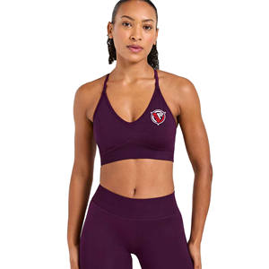 Soutien-gorge de sport personnalisé pour femmes, respirant, sans couture, réglable, yoga, vêtements de fitness à bretelles - Product Image 1