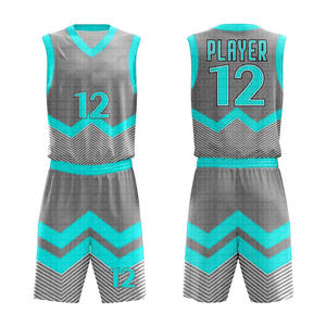 Uniforme de baloncesto de poliéster de alta calidad con el mejor diseño, logotipo personalizado de talla grande para niños, para deportes de verano al aire libre - Product Image 1