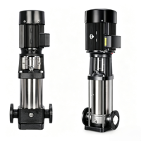 Pompa Sentrifugal Multistage Baja Tahan Karat CNP CDLF 20 380V 220V 50Hz Pompa Booster Vertikal Tekanan Tinggi