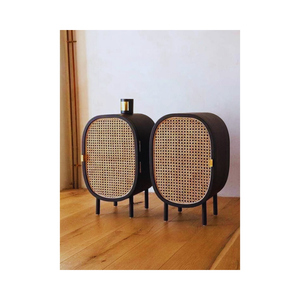 Carrito de Bar de Ratán - Estantes de Ratán, Lujo Clásico, Multifuncional, Personalizable, Precio Competitivo, Decoración del Hogar, Fabricante de Vietnam - Product Image 1