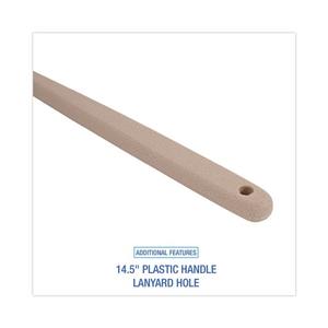 Brosse utilitaire Boardwalk de 20 pouces à poils en nylon, couleur beige/crème, design style raclette, pour usage extérieur, nettoyeur en PP rigide pour voiture et vaisselle - Product Image 3