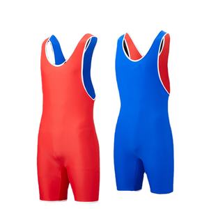 Singletes de Lucha Unisex para Competencia, Diseño de Cuello Alto, 100% Poliéster, Ligeros y Transpirables, Servicio OEM Disponible - Product Image 6