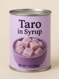 Goût naturel de taro violet en conserve | Texture douce | OEM et approvisionnement en vrac disponibles - Product Image 5