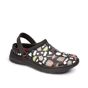 Prêt à expédier Chaussures de travail de haute qualité fabriquées en Espagne CE Standard Unisexe Imprimé Sabot respirant avec sangle arrière pliable, Tech - Product Image 2