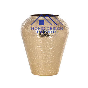 Vases à fleurs dorées pour centres de Table, grands Vases à fleurs trompette de haute qualité pour décorations de Table de mariage - Product Image 2