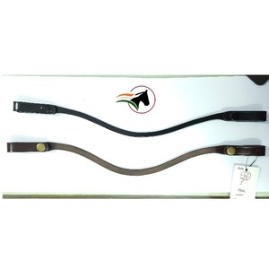 Haute qualité non-canal plat sourcils bande Pop bouton pression boucle cuir équipement équestre pour Sports de plein air équitation - Product Image 1