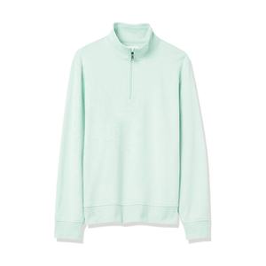 Sudadera con Capucha y Media Cremallera, Lisa, con Logotipo Personalizado, Cuello Redondo, para Hombre, Pantalones Deportivos, Chaqueta Deportiva Ecológica para Entrenamiento - Product Image 1