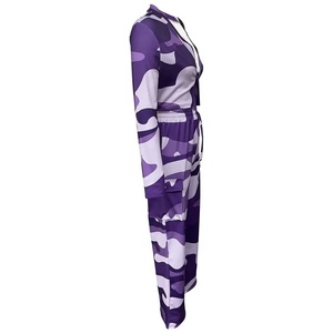 Conjunto Deportivo de Dos Piezas para Mujer, Diseño Corto, con Capucha, Estilo Urbano, para Invierno |   Servicio OEM - Product Image 6