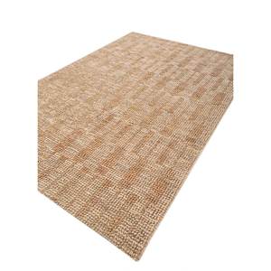 พรมปูพื้นทรงสี่เหลี่ยมผืนผ้าสีงาช้าง รุ่น Nomadic Threads PDJT-698 ทำจากปอกระเจาทอแบบแบน เหมาะสำหรับห้องโถง ห้องนั่งเล่น ห้องนอน และทางเข้าบ้าน - Product Image 2