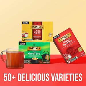 Twinings 36 dosettes K-Cup, assortiment varié, comprenant English Breakfast, Earl Grey et Green, 12 unités (lot de 3) - Product Image 3
