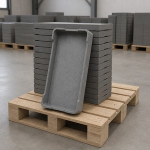 Silicon Carbide Rectangular Refractory <strong>Tray</strong> High Temperature Firing Support Custom Composition Industrial Kiln Furniture - Product Image 3