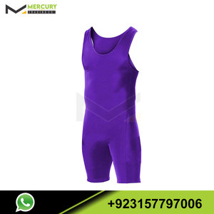 Vente en gros de singlets de combat de haute qualité pour hommes, meilleure vente de conception de votre propre singlets personnalisés - Product Image 5