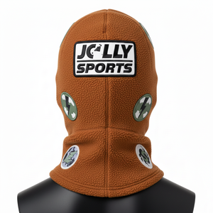 Pasamontañas para Hombre para Clima Frío, Forro Polar de Poliéster de Alta Densidad de 260 g/m², Cubierta Facial Aislante con Paneles para Ojos y Boca - Product Image 2